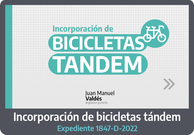 Portada de proyecto Bicis tándem