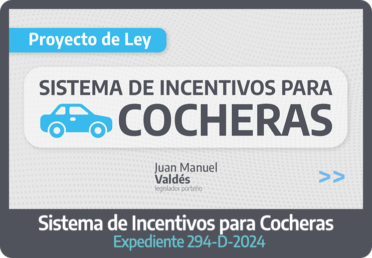 Portada proyecto Incentivo para Cocheras