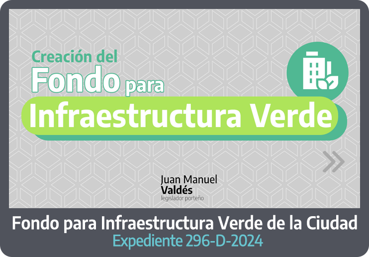 Proyecto Fondo para Infraestructura Verde - Placa